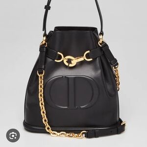 Black and Gold Designer Women's Bag